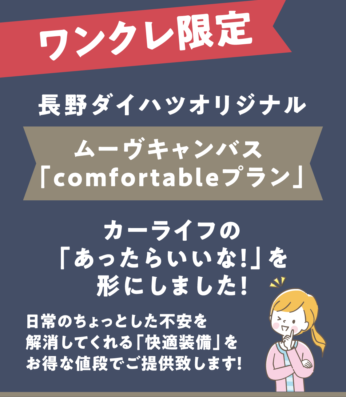 カーライフの「あったらいいな！」を形にしました