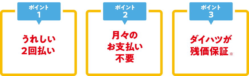 ワンダフルツインのポイント