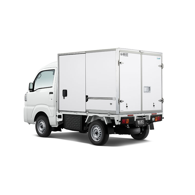 画像: カラーアルミ中温冷凍車